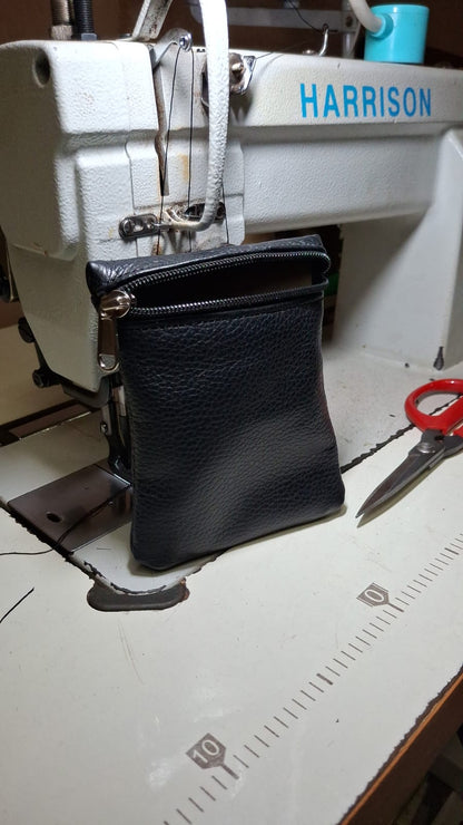Im Just A Girl Handmade Genuine Leather Detachable Purse