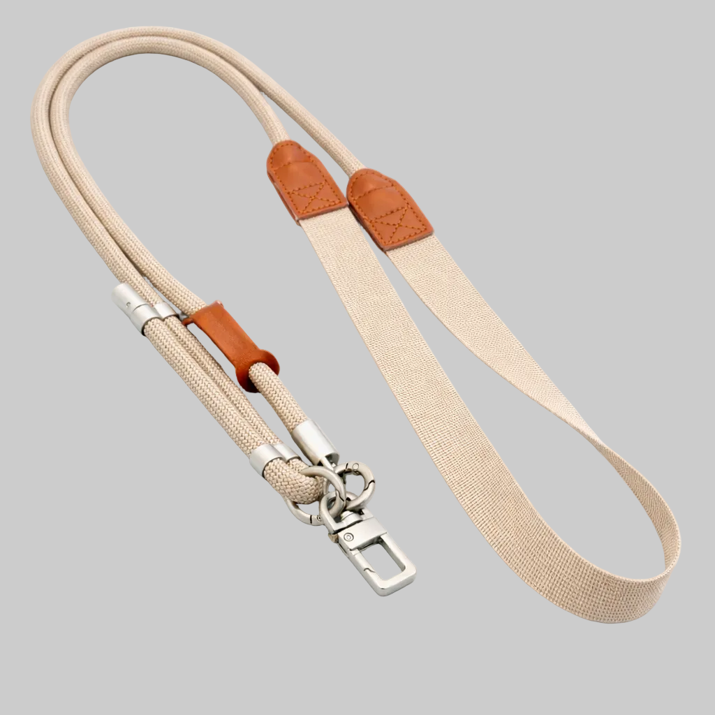 Im Just A Girl Beige Crossbody Phone Lanyard