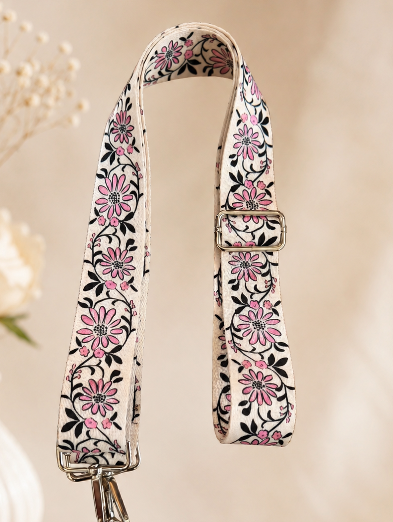 Im Just A Girl Summer Petal Wallet-Free Phone Strap