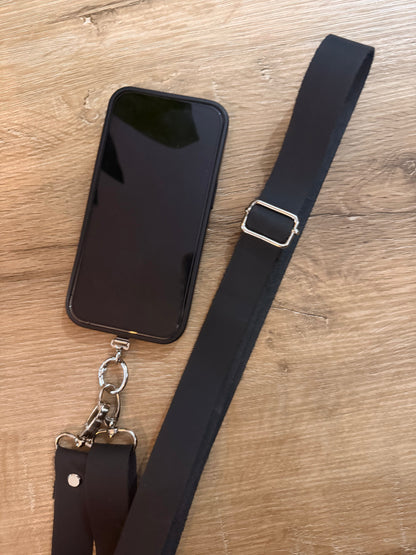 Im Just A Girl Everyday 2-in-1 Leather Crossbody Strap