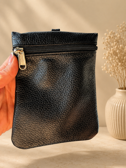 Im Just A Girl Handmade Genuine Leather Detachable Purse